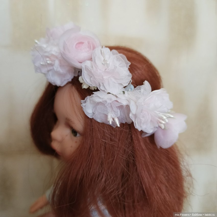Цветочные процессы — Авторские украшения и аксессуары для кукол: фото (фото 9)