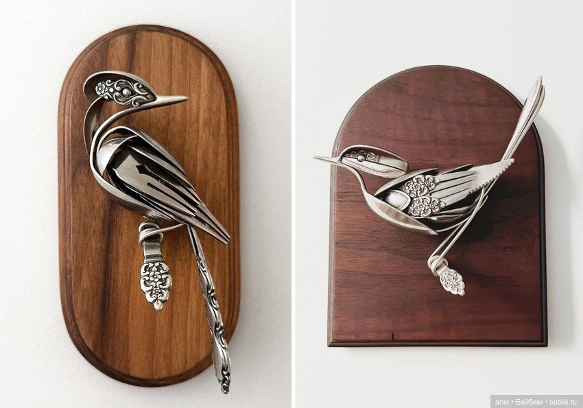 Птички из металлолома от Matt Wilson (фото 7)