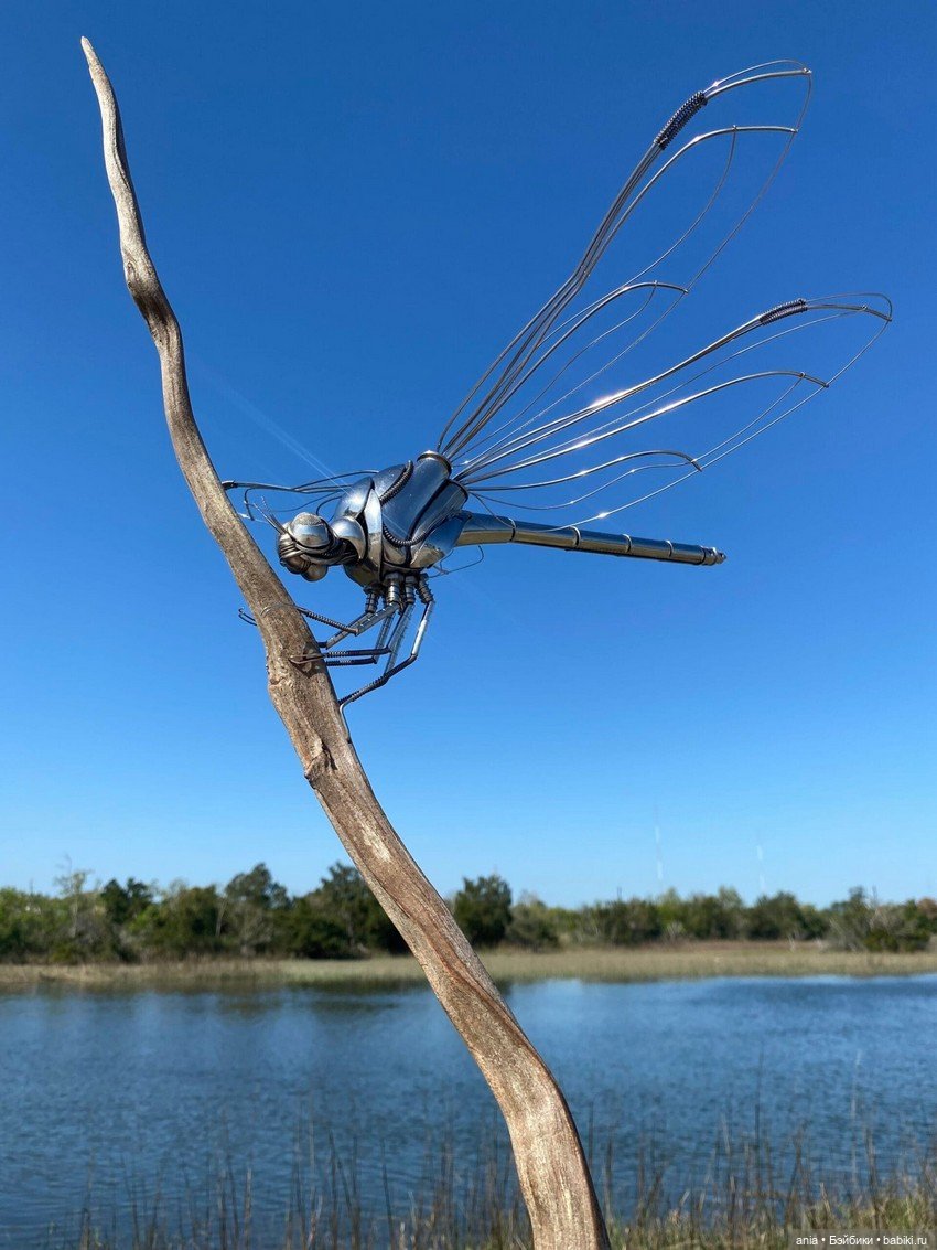 Птички из металлолома от Matt Wilson (фото 3)