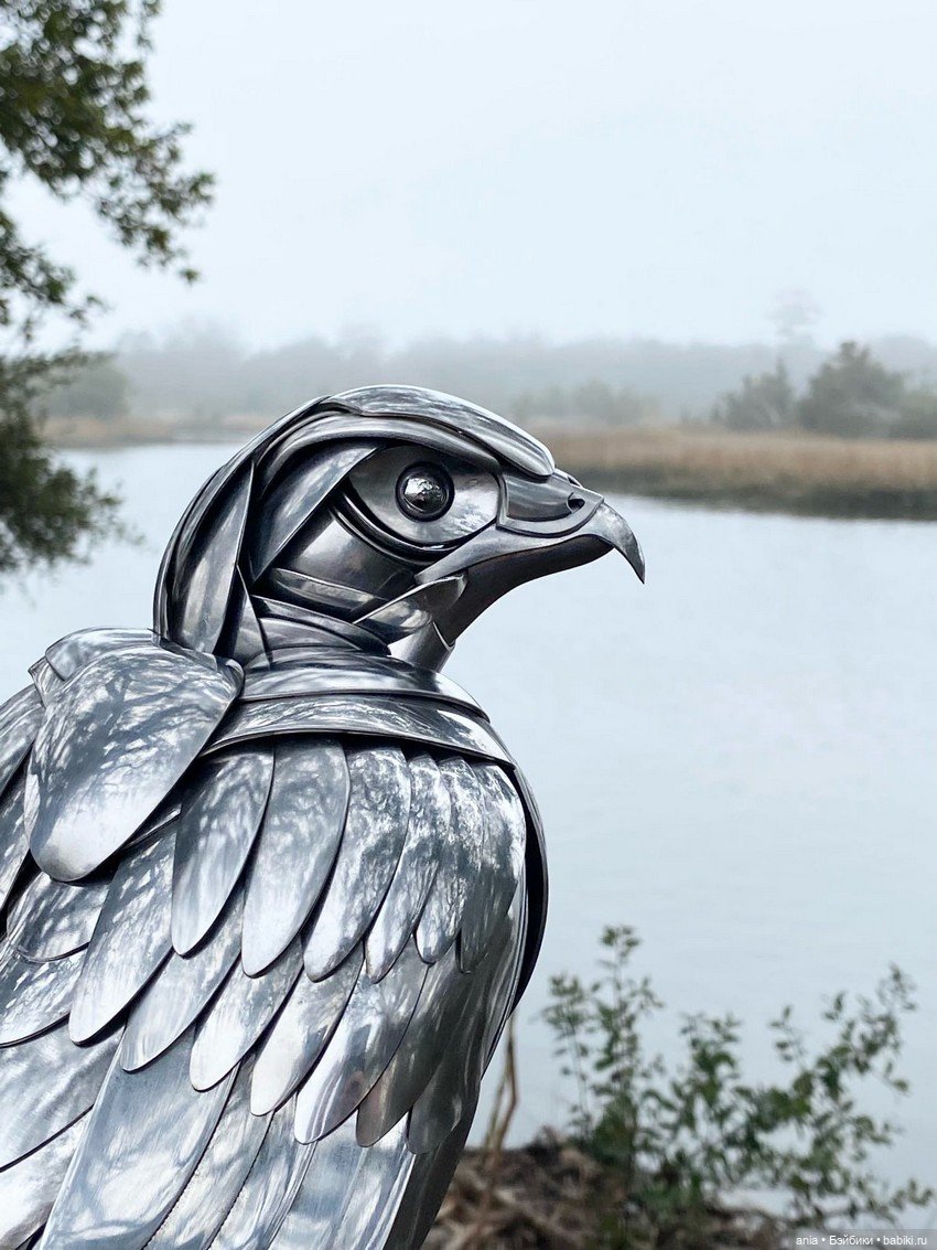 Птички из металлолома от Matt Wilson (фото 5)