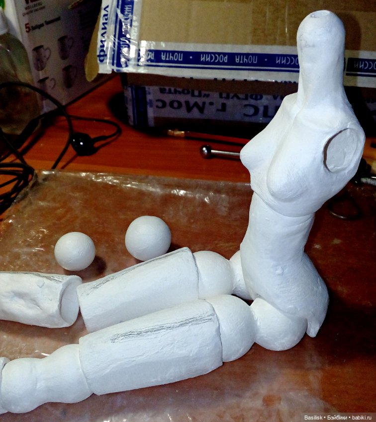 Куколка процесс — Авторские шарнирные куклы своими руками: лепка