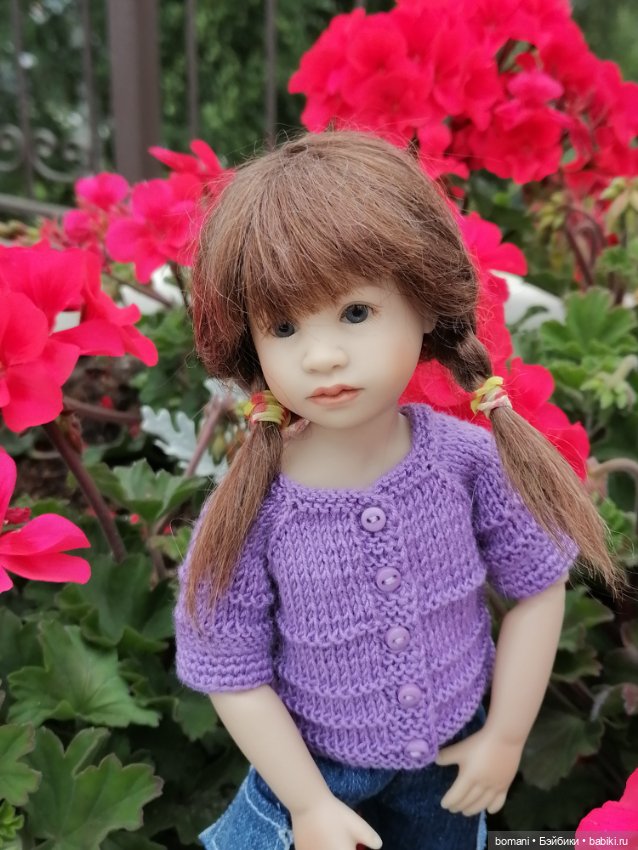 Шарлотта на прогулке — Куклы Heidi Plusczok (Хайди/Хейди Плюсчок) — фото