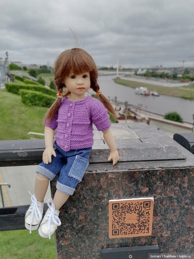 Шарлотта на прогулке — Куклы Heidi Plusczok (Хайди/Хейди Плюсчок) — фото