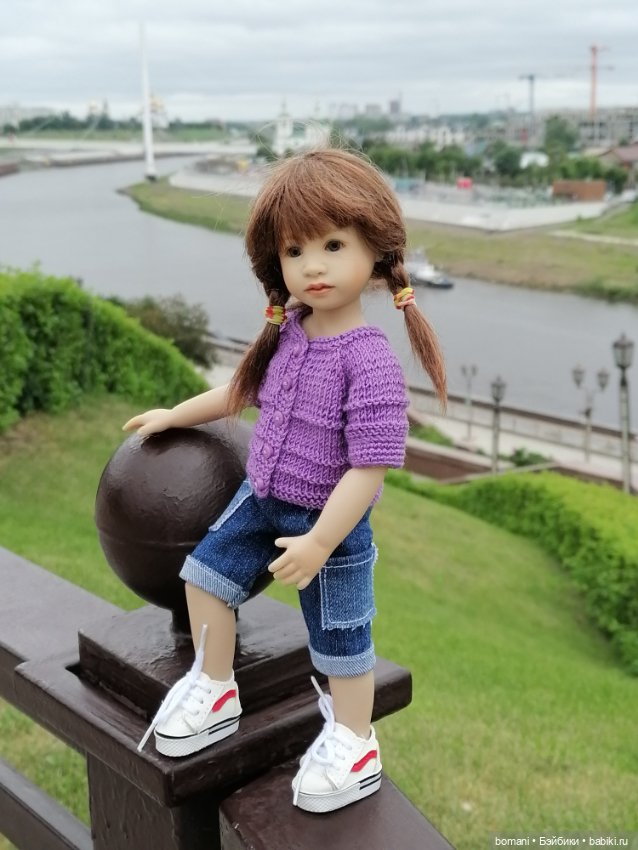 Шарлотта на прогулке — Куклы Heidi Plusczok (Хайди/Хейди Плюсчок) — фото (фото 3)