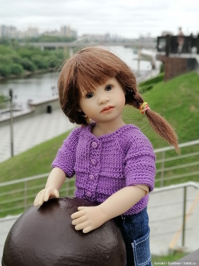 Шарлотта на прогулке — Куклы Heidi Plusczok (Хайди/Хейди Плюсчок) — фото (фото 8)