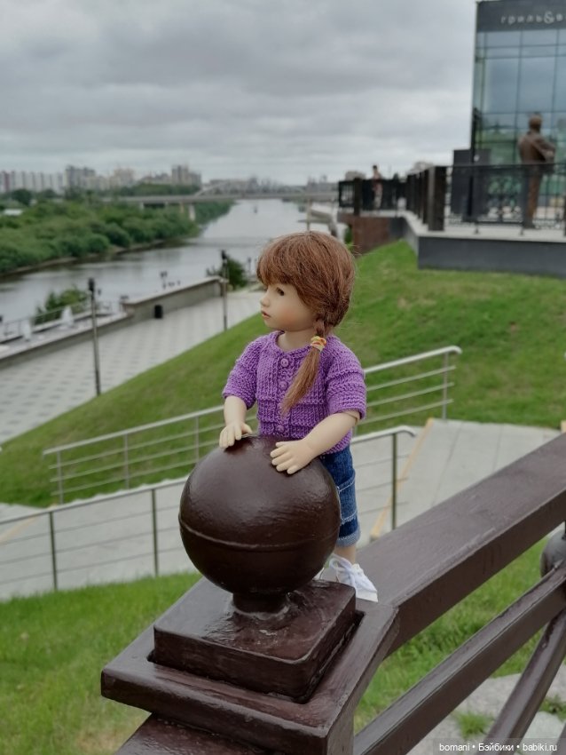 Шарлотта на прогулке — Куклы Heidi Plusczok (Хайди/Хейди Плюсчок) — фото (фото 7)