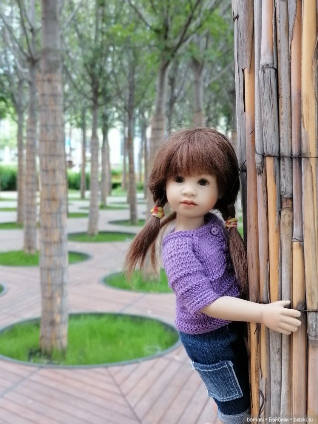 Шарлотта на прогулке — Куклы Heidi Plusczok (Хайди/Хейди Плюсчок) — фото