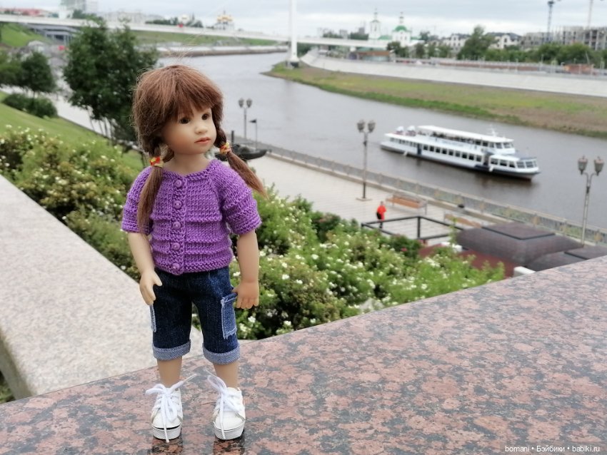 Шарлотта на прогулке — Куклы Heidi Plusczok (Хайди/Хейди Плюсчок) — фото