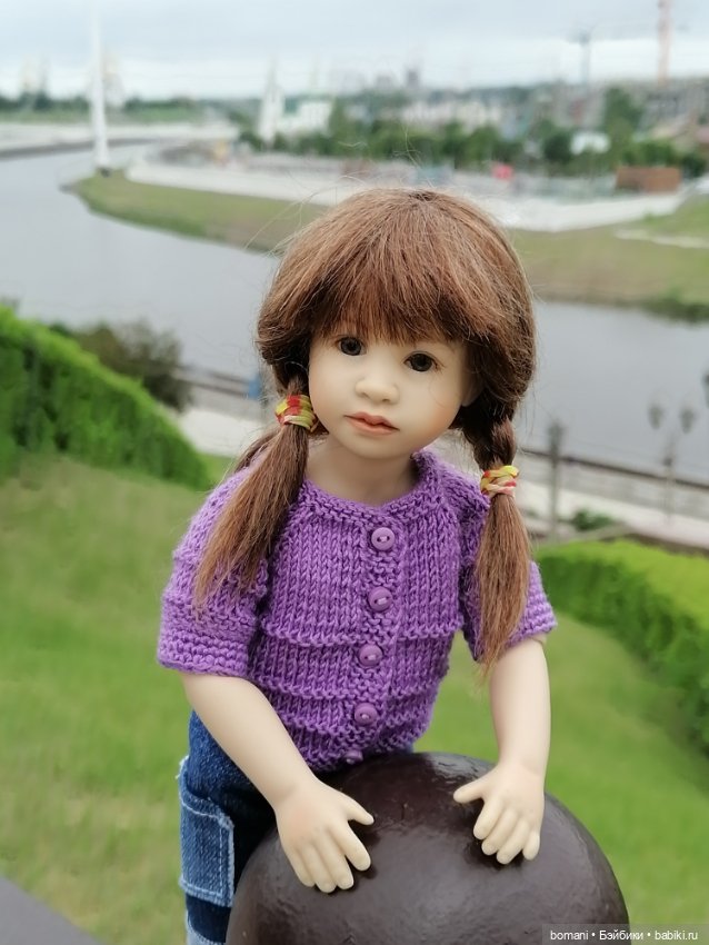 Шарлотта на прогулке — Куклы Heidi Plusczok (Хайди/Хейди Плюсчок) — фото (фото 6)