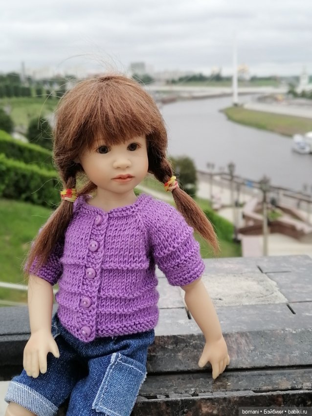 Шарлотта на прогулке — Куклы Heidi Plusczok (Хайди/Хейди Плюсчок) — фото (фото 2)