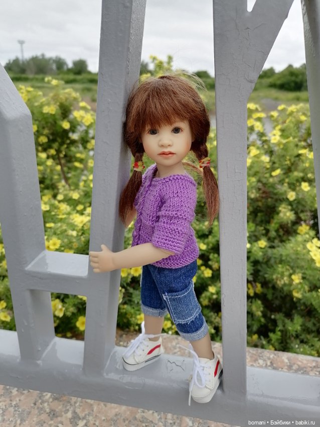 Шарлотта на прогулке — Куклы Heidi Plusczok (Хайди/Хейди Плюсчок) — фото