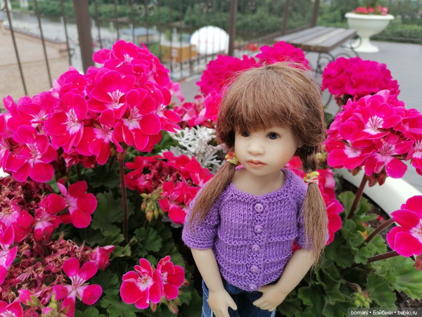 Шарлотта на прогулке — Куклы Heidi Plusczok (Хайди/Хейди Плюсчок) — фото