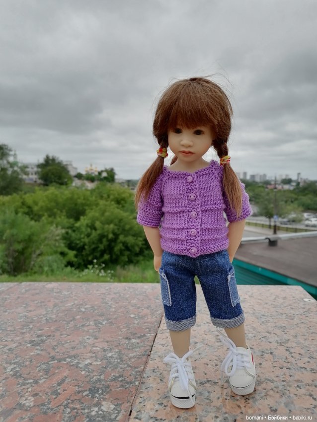 Шарлотта на прогулке — Куклы Heidi Plusczok (Хайди/Хейди Плюсчок) — фото