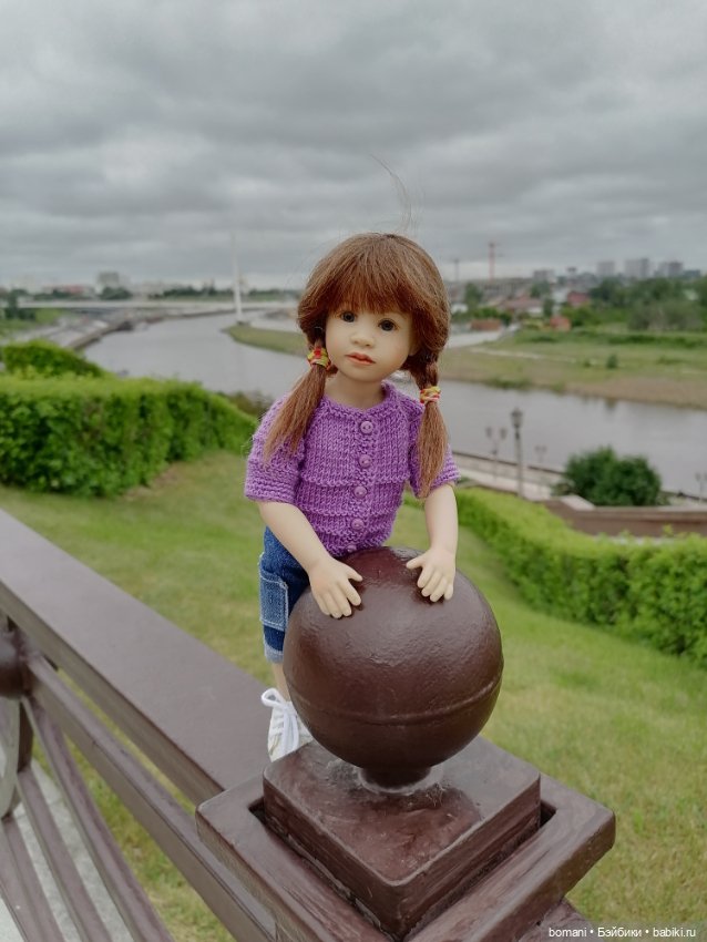 Шарлотта на прогулке — Куклы Heidi Plusczok (Хайди/Хейди Плюсчок) — фото (фото 5)