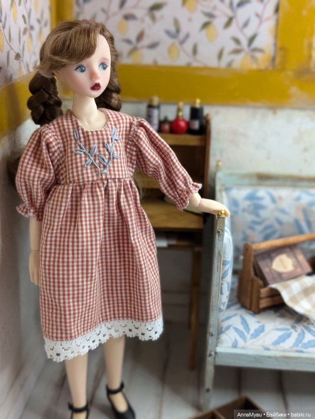 Новая старая диван-софа — Мебель для кукол и домиков: фото (фото 10)