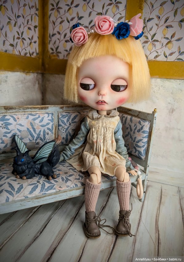 Новая старая диван-софа — Мебель для кукол и домиков: фото (фото 5)