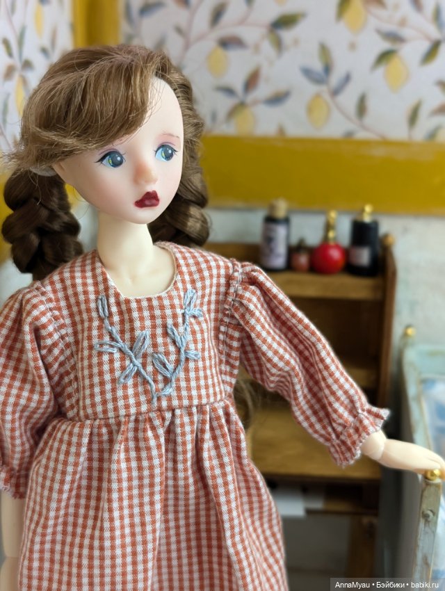 Новая старая диван-софа — Мебель для кукол и домиков: фото (фото 8)