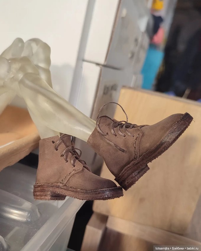 Обзор ботинок 5 см — Одежда и обувь для кукол своими руками: фото (фото 6)