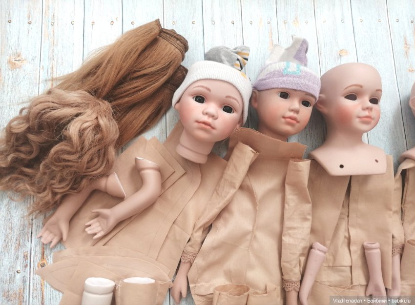 Процесс работы — Ремонт и реставрация фарфоровых кукол: склейка (фото 3)