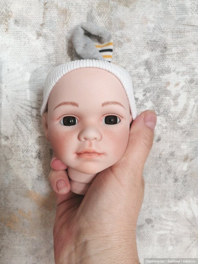 Процесс работы — Ремонт и реставрация фарфоровых кукол: склейка (фото 7)