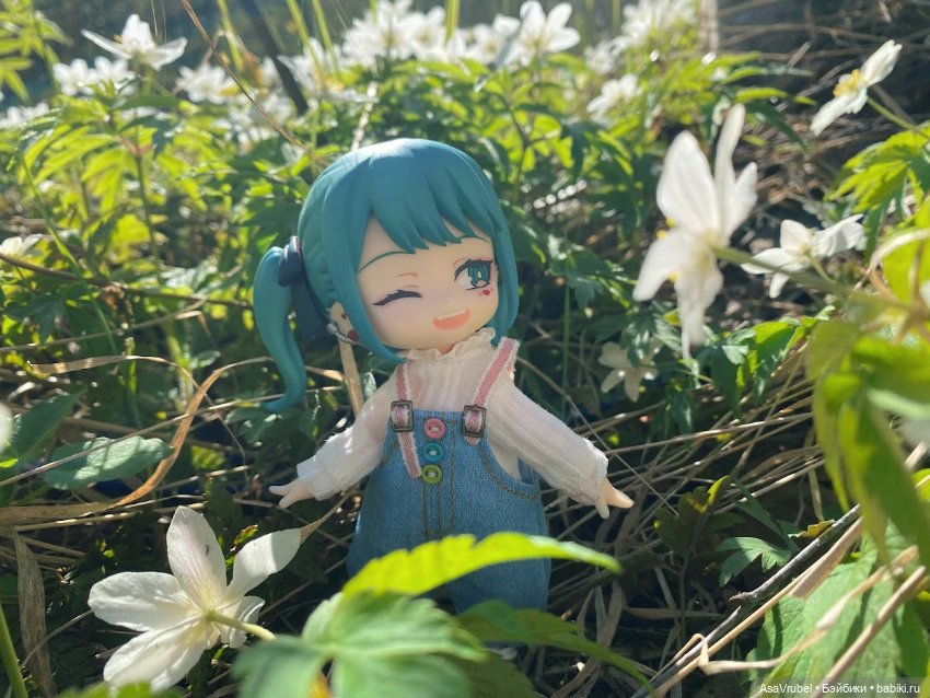 Мику в весеннем лесу — Фигурки Nendoroid (Нендороиды) и Cu (фото 4)