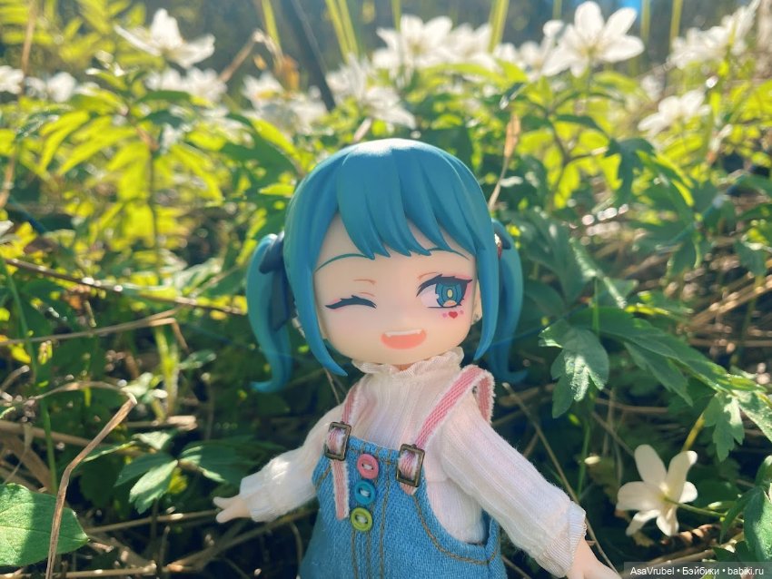 Мику в весеннем лесу — Фигурки Nendoroid (Нендороиды) и Cu (фото 5)