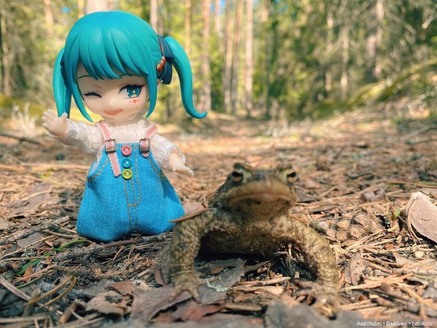 Мику в весеннем лесу — Фигурки Nendoroid (Нендороиды) и Cu (фото 2)