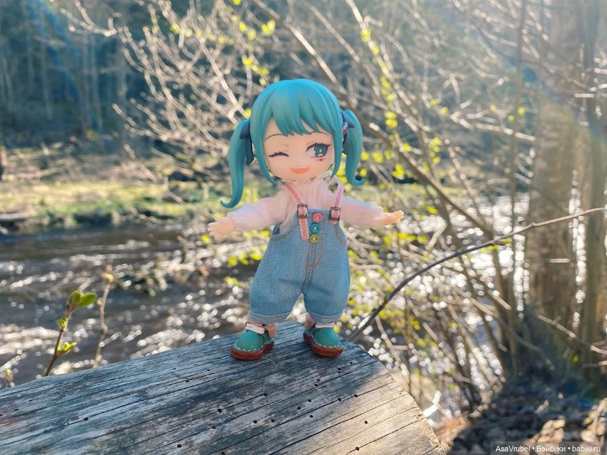 Мику в весеннем лесу — Фигурки Nendoroid (Нендороиды) и Cu (фото 9)