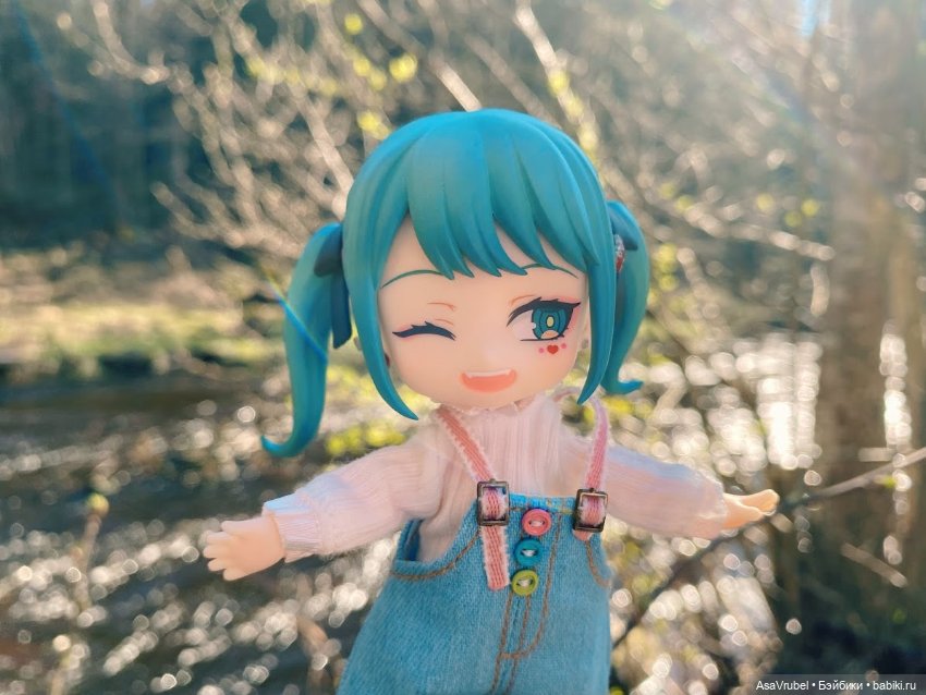 Мику в весеннем лесу — Фигурки Nendoroid (Нендороиды) и Cu (фото 8)