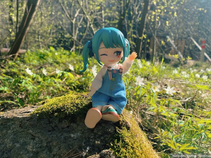 Мику в весеннем лесу — Фигурки Nendoroid (Нендороиды) и Cu (фото 6)