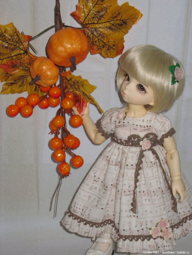 Любите-ли вы осень так, как люблю ее я? Небольшая фотосессия моих кукол - Литлфи, Минуш, Монст