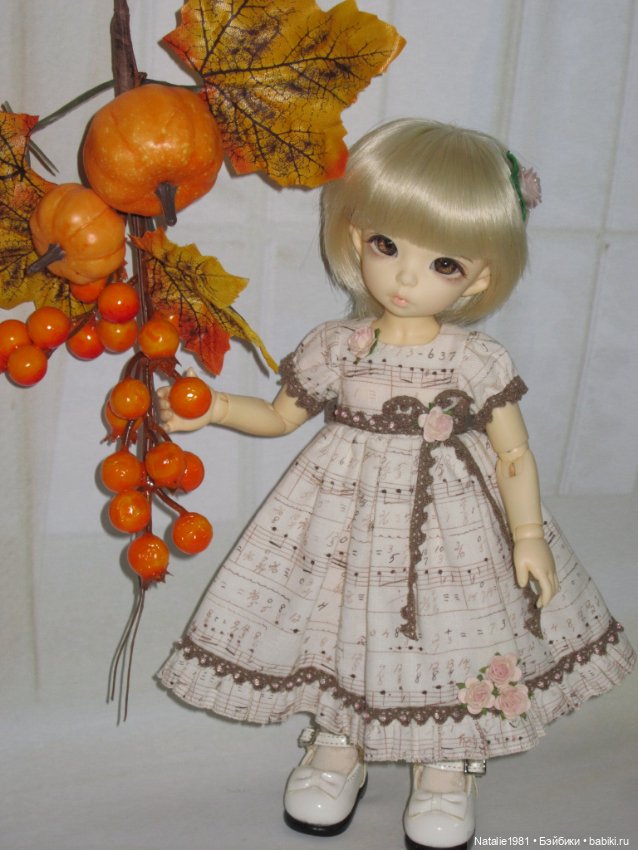 Любите-ли вы осень так, как люблю ее я? Небольшая фотосессия моих кукол - Литлфи, Минуш, Монст