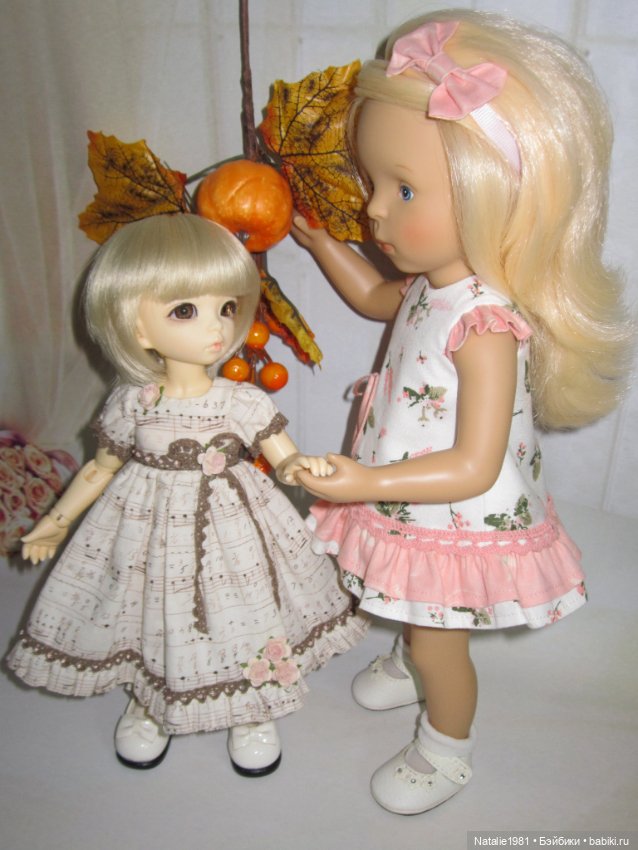 Любите-ли вы осень так, как люблю ее я? Небольшая фотосессия моих кукол - Литлфи, Минуш, Монст