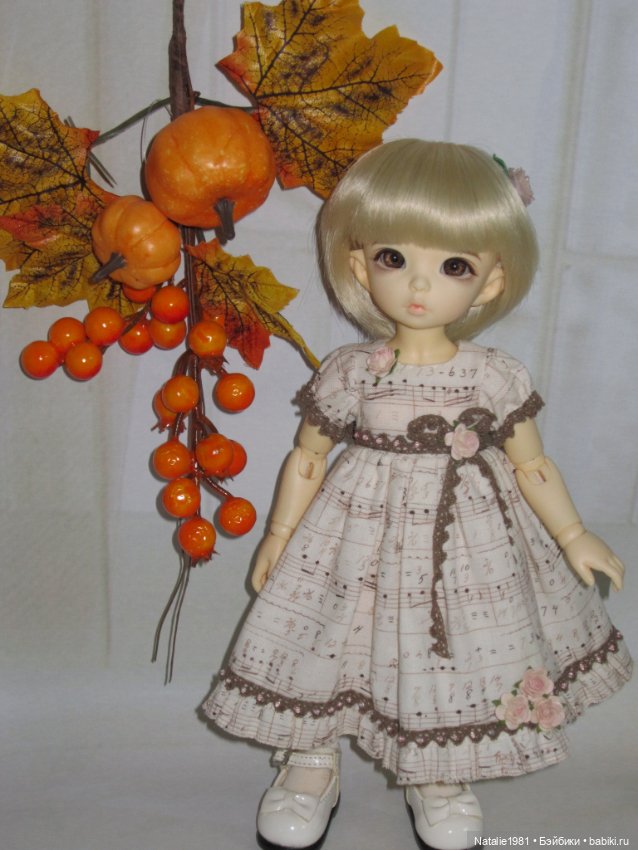 Любите-ли вы осень так, как люблю ее я? Небольшая фотосессия моих кукол - Литлфи, Минуш, Монст (фото 7)