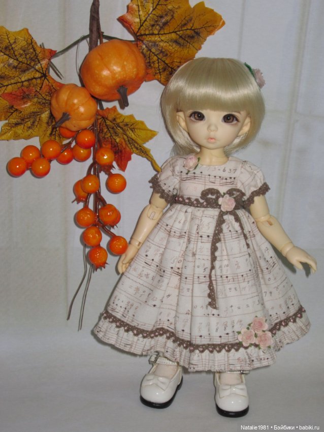 Любите-ли вы осень так, как люблю ее я? Небольшая фотосессия моих кукол - Литлфи, Минуш, Монст (фото 6)