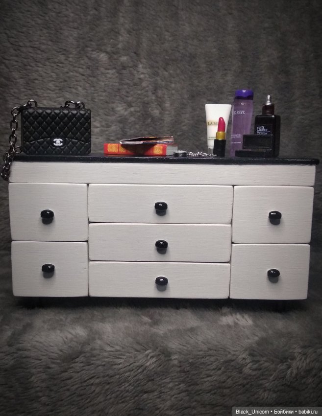 Комод и тумбочка — Мебель для кукол и домиков: фото (фото 5)