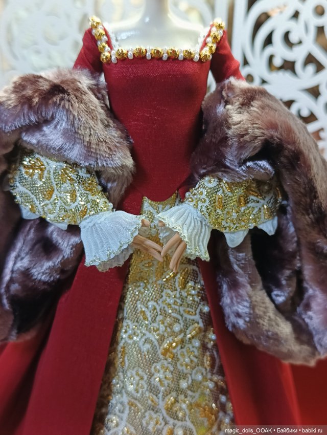 Платье Анны Болейн — Одежда и обувь для кукол своими руками: фото (фото 3)