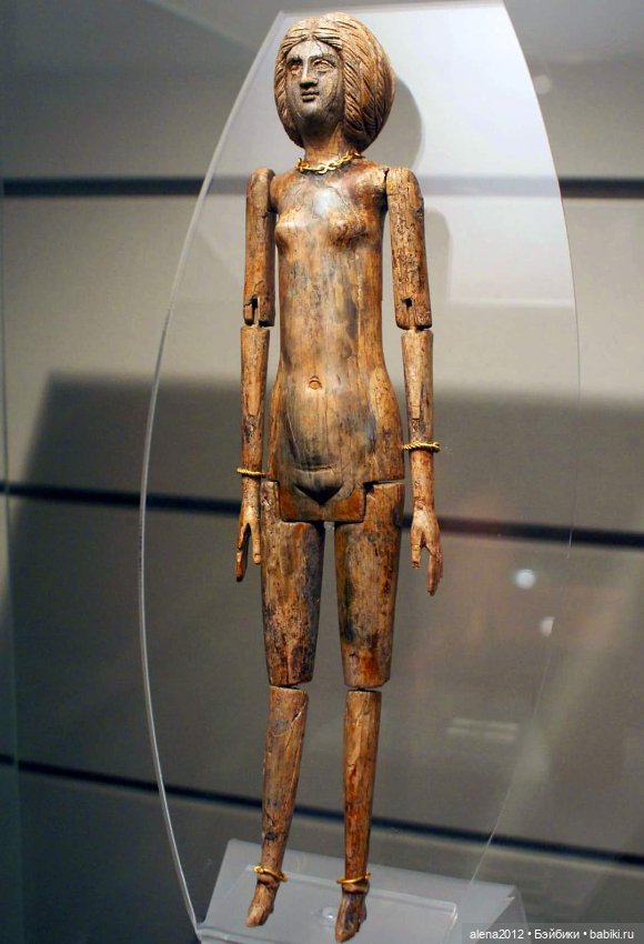 Древние барби римлян — Редкие антикварные куклы и реплики: воск (фото 4)