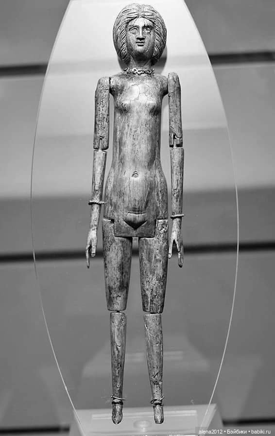 Древние барби римлян — Редкие антикварные куклы и реплики: воск (фото 5)