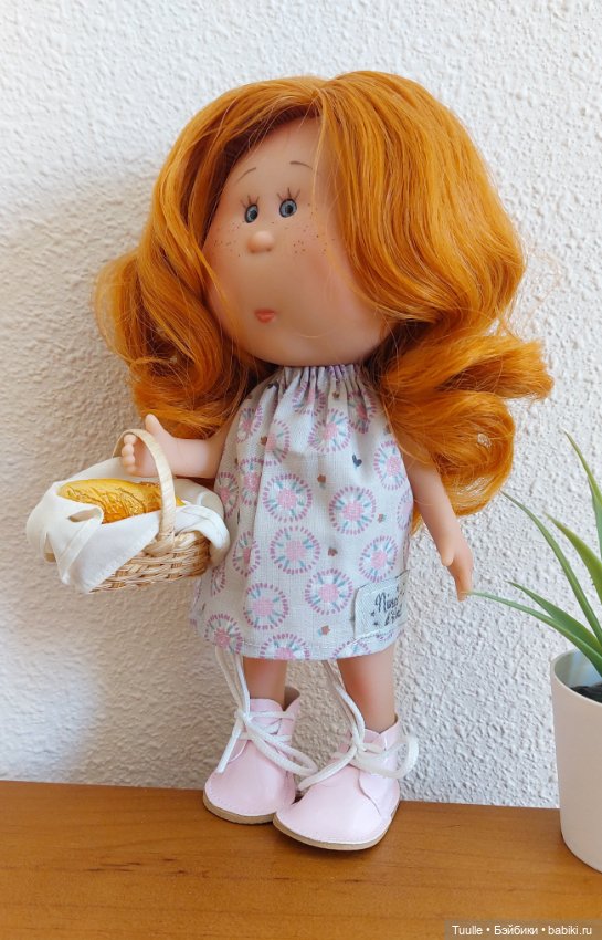 Рыжая мини Миа приехала — Куклы Nines d'Onil (Нинес): Миа (Mia) (фото 4)
