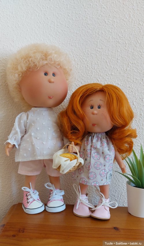 Рыжая мини Миа приехала — Куклы Nines d'Onil (Нинес): Миа (Mia) (фото 7)