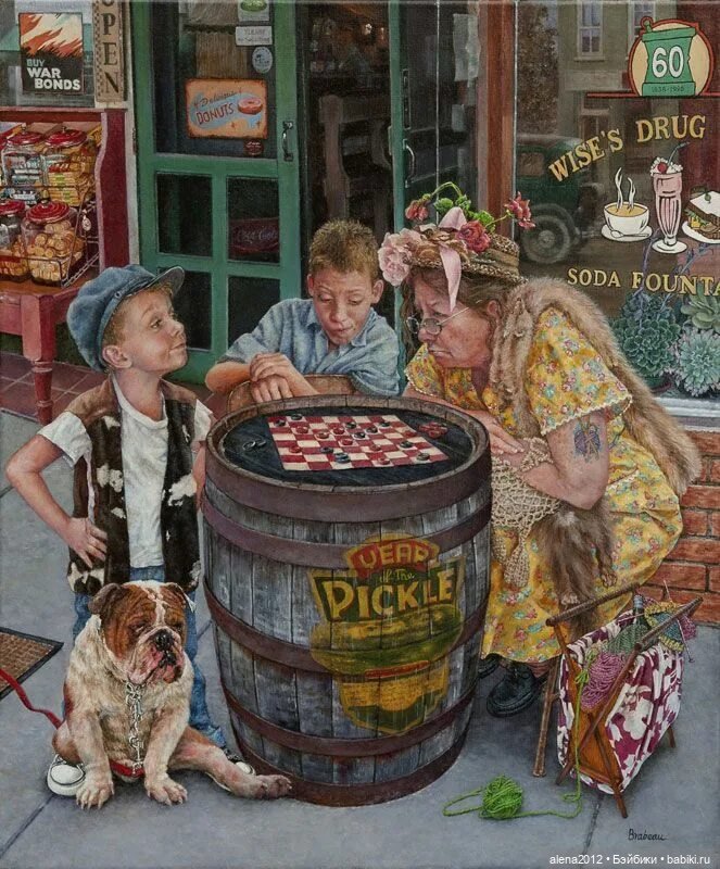 Сьюзен Брабо (Susan Brabeau). Трогательная доброта и добрый юмор ушедшей эпохи