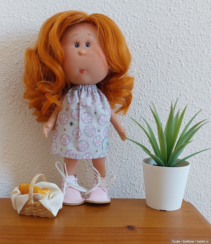 Рыжая мини Миа приехала — Куклы Nines d'Onil (Нинес): Миа (Mia) (фото 3)