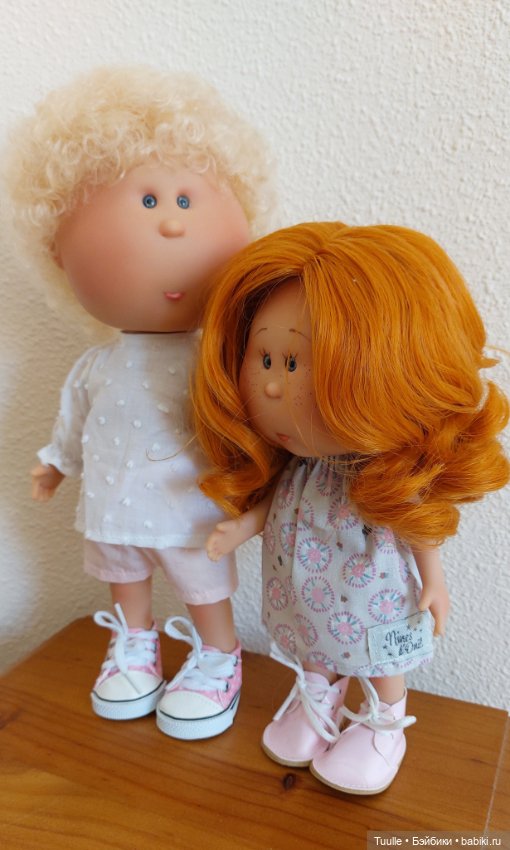 Рыжая мини Миа приехала — Куклы Nines d'Onil (Нинес): Миа (Mia) (фото 6)