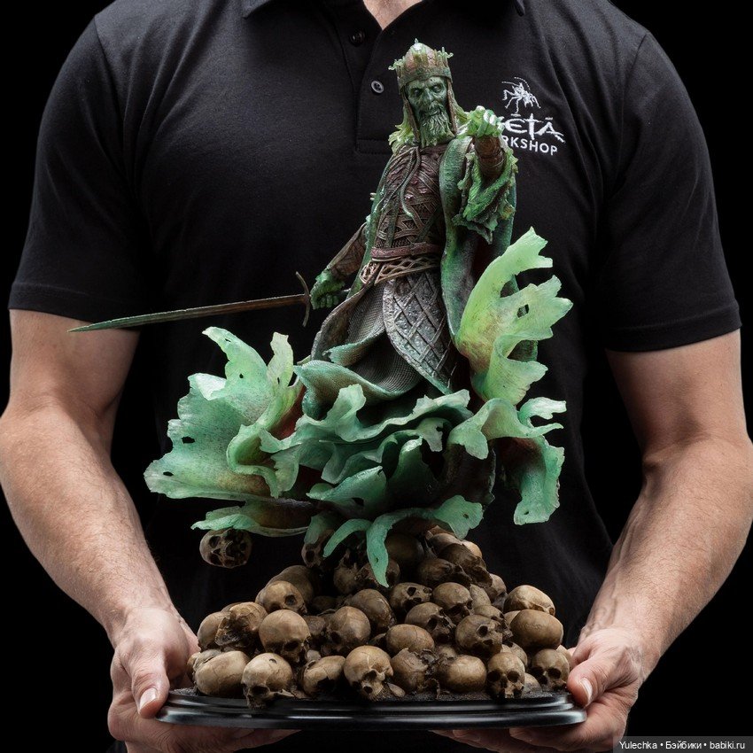 Wētā Workshop - статуя Короля Мертвых из «Властелина Колец» (фото 9)