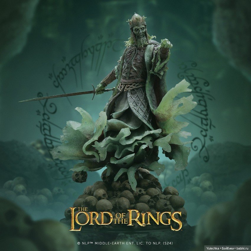 Wētā Workshop - статуя Короля Мертвых из «Властелина Колец» (фото 7)