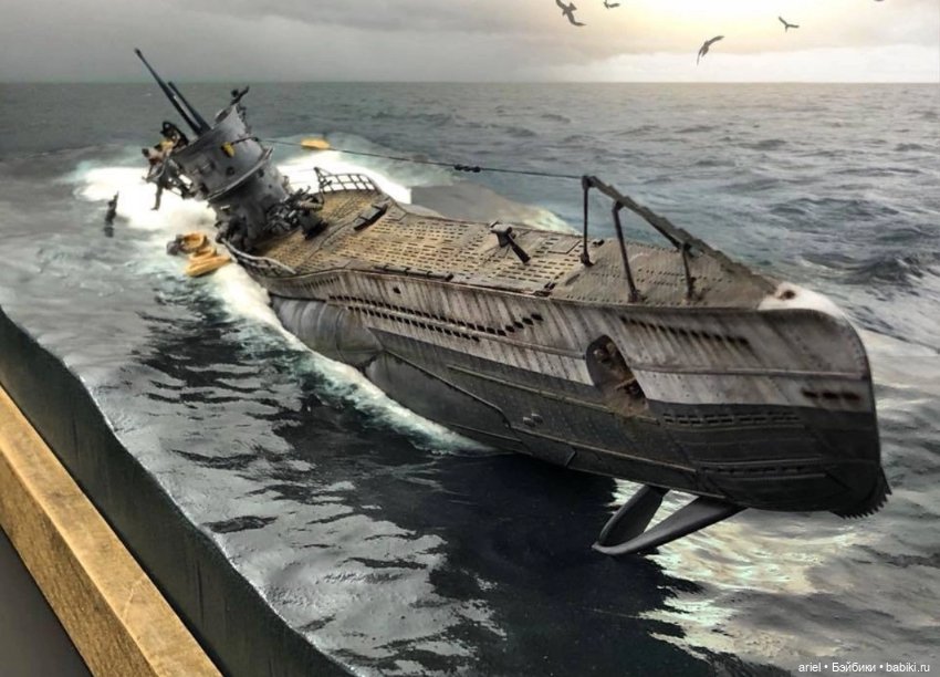 Диорама «Тонущий волк» от Скотта Уизерса (фото 3)