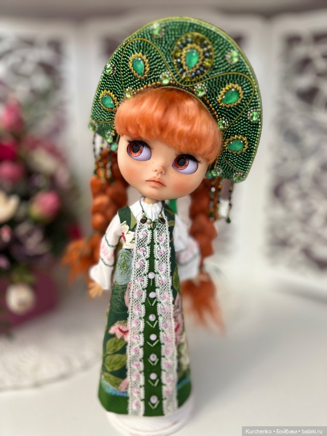 Девочка Лето. Кукла Блайз