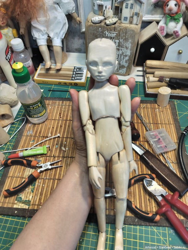 Будет новая коллекция — Авторские куклы из дерева (фото 8)