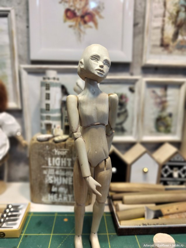 Будет новая коллекция — Авторские куклы из дерева (фото 9)